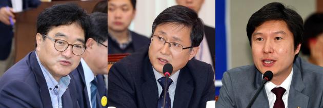  '탈핵에너지전환 국회의원모임'(왼쪽부터 우원식·김성환·김해영 의원)
