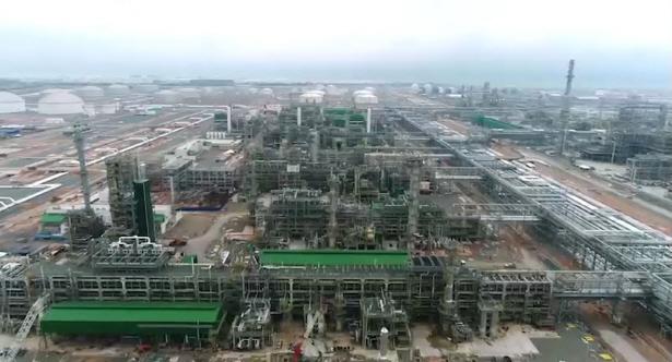 아람코와 페트로나스가 추진하고 있는 말레이시아 정유·석유화학 플랜트 건설 프로젝트 조감도