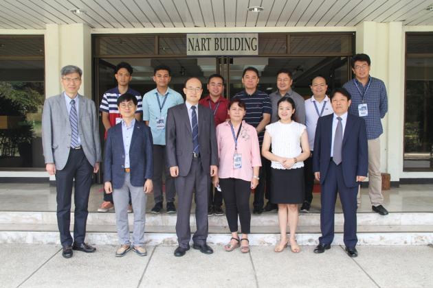한국원자력연구원 관계자가 연구형원자로 기술자문을 위해 필리핀원자력연구소를 방문했다.