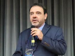 Joao Alberto Osso Jr. IAEA 방사성동위원소 제품 및 방사선 기술 책임자가 발표를 하고 있다.