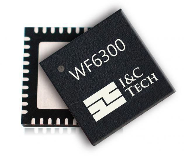 아이앤씨테크놀로지가 최근 출시한 WF6300. 보안기능이 탑재된 와이파이 칩이다.