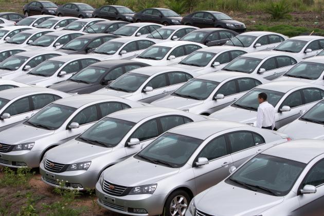 중국 지리차가 우루과이 공장에서 자동차를 생산하고 있다. (제공 : 연합뉴스)
