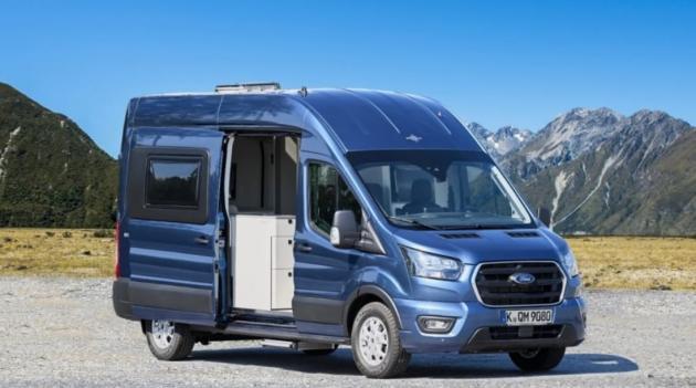 포드가 독일 뒤셀도르프에서 개막한 ‘카라반 살롱 2019’에서 캠퍼밴 ‘빅 너겟’을 공개했다.
