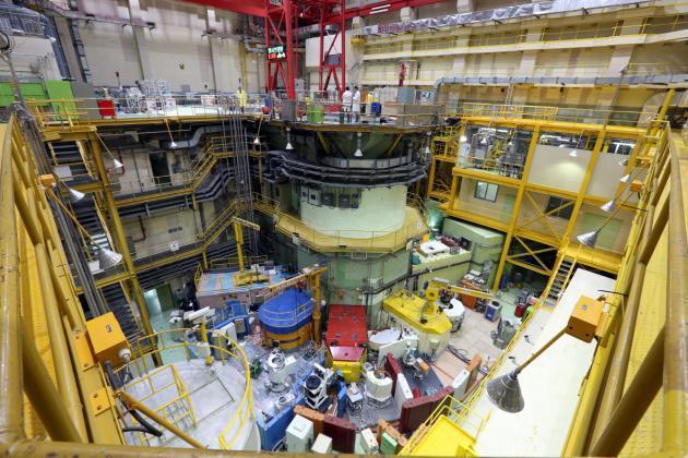 IAEA ICERR로 지정된 연구용 원자로 '하나로' 내부.