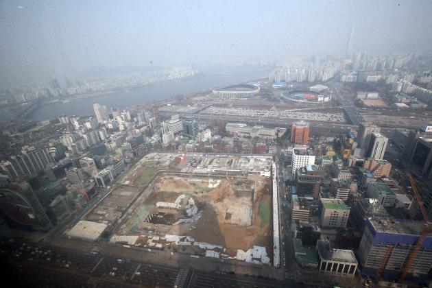 현대차그룹이 서울 강남구 삼성동에 신사옥 ‘GBC’를 건립한다. (제공 : 연합뉴스)