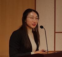 5일 서울 여의도 국회의원회관에서는 '바이오매스 발전'과 관련해 전문가들의 논의가 이뤄졌다. 발표에 나선 김수진 기후솔루션 선임 연구원. 