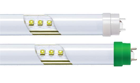 금호이앤지는 10W 이하에서 150W까지 반영구적으로 사용이 가능한 컨버터를 개발, 관련 제품을 상반기에 보급할 예정이다. 사진은 신형 컨버터와 결합 가능한 10.8W 초절전 고효율 직관형 LED 램프.