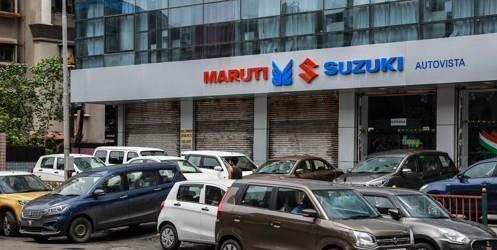 인도 뭄바이의 마루티스즈키 자동차 판매 전시장. (제공 : 연합뉴스)