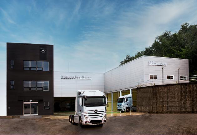 다임러 트럭 코리아가 메르세데스-벤츠 상용차 공식 대구 서비스센터를 확장 이전했다.