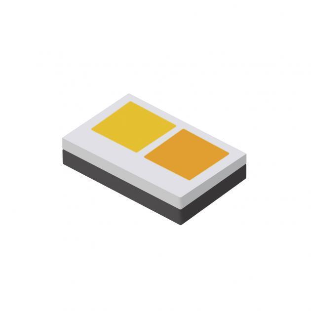 서울반도체의 와이캅 LED는 하나의 패키지에서 백색과 황색을 동시에 구현할 수 있다.