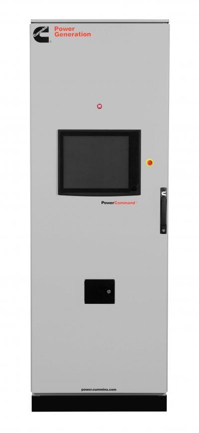 커민스가 21일 출시한 발전기 통합시스템 제어용 ‘디지털 마스터 컨트롤’ 제품 사진.