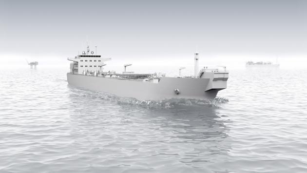 ABB의 배터리 기술이 탑재되는 대우조선해양의 KNOT 셔틀 탱커.