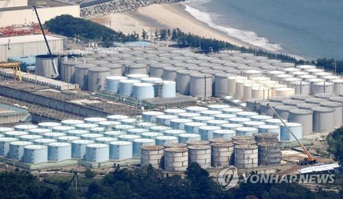 일본 후쿠시마 제1원전 오염수 탱크. 제공: 연합뉴스