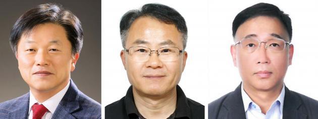 왼쪽부터 유동욱·김종욱·명성호 박사.