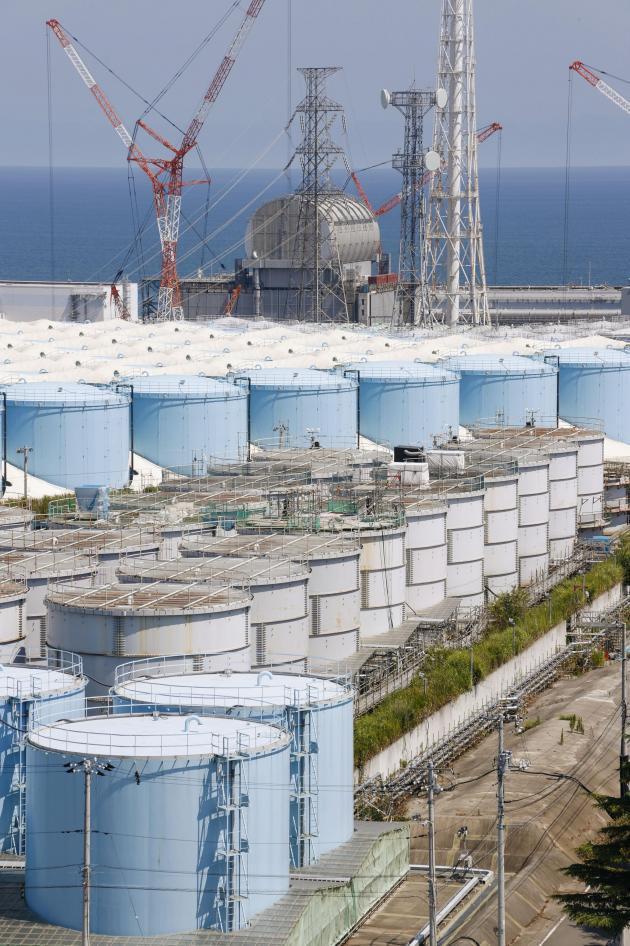 일본 후쿠시마 제1원전 오염수 탱크. 제공:연합뉴스