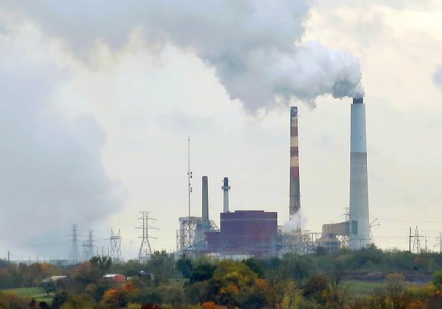미국 켄터키주의 한 석탄화력발전소. 제공: 연합뉴스