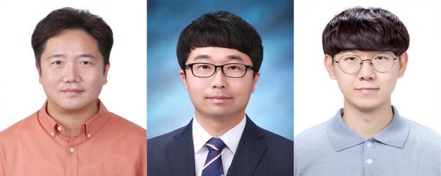 전기연구원 전고체전지 연구개발팀(왼쪽부터) 하윤철·김병곤·최홍준 연구원