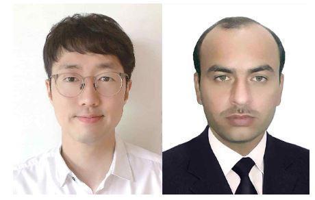 (왼쪽부터) 김윤수 교수, Shahid Hussain 박사.