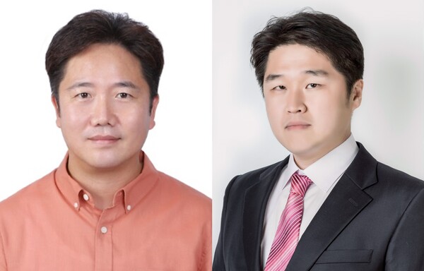 (왼쪽에서) 하윤철 박사, 박철민 교수