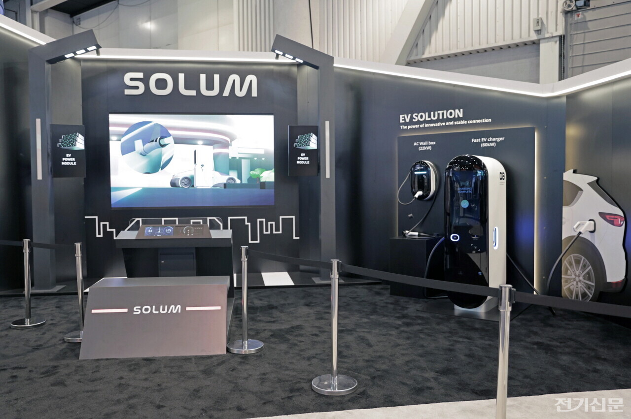 솔루엠 CES 2024 솔루엠 부스 중 스마트 시티 존. (제공=솔루엠)