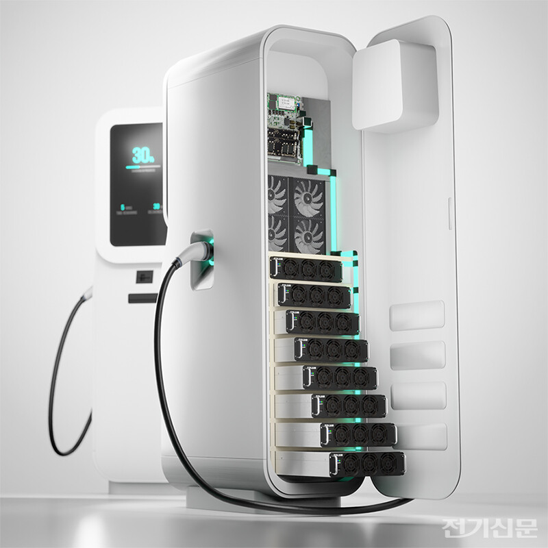 솔루엠 전기차 충전기 파워 모듈 이미지. [사진=솔루엠]