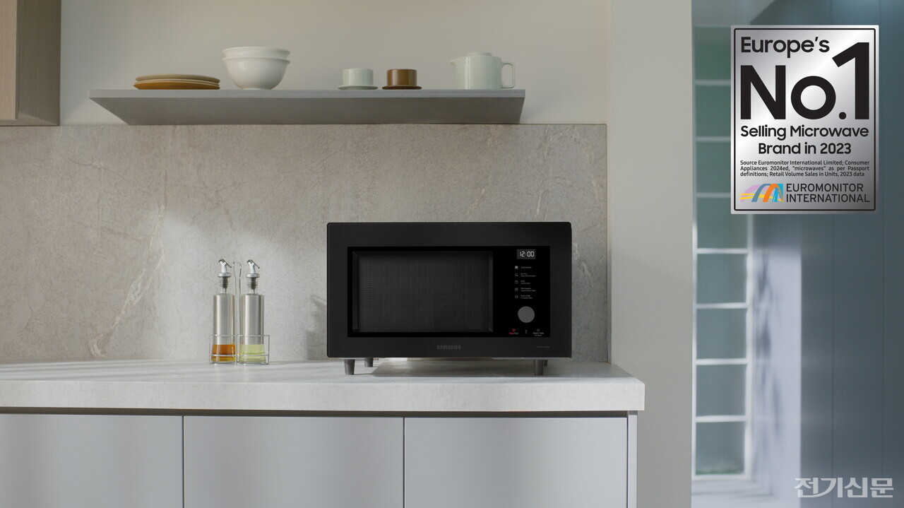 삼성전자, 유럽 전자레인지 시장 9년 연속 점유율 1위 < 가전∙통신 < 전기경제 < 기사본문 - 전기신문