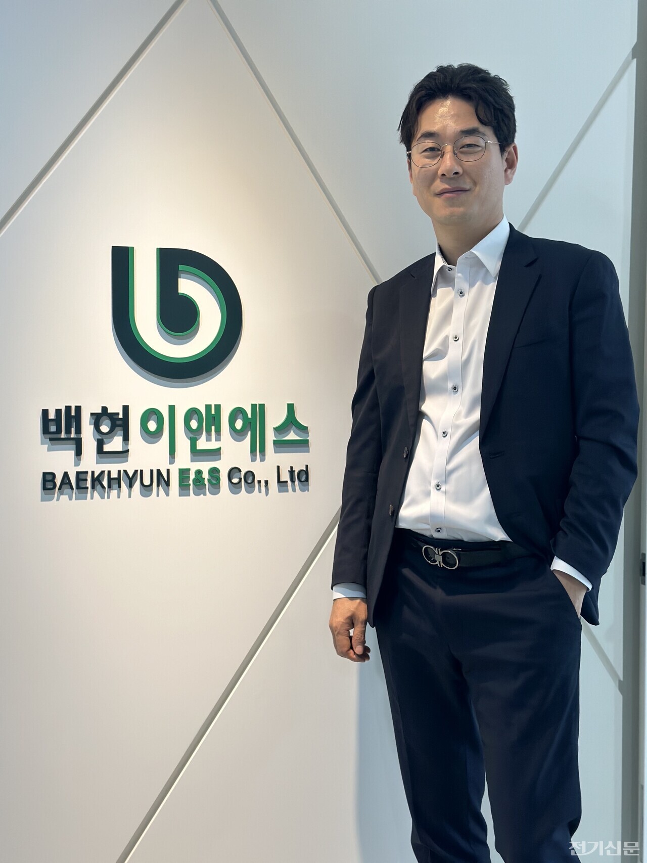 강영구 백현이앤에스 대표. [제공=백현이앤에스.]