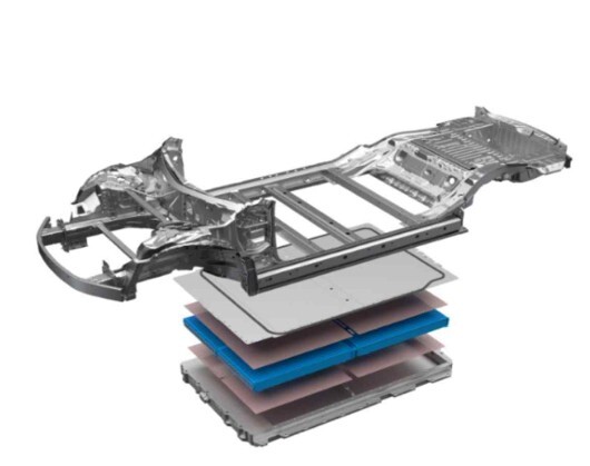 CTB(Cell-to-Body) 구조 개념도. [사진=BYD 코리아]