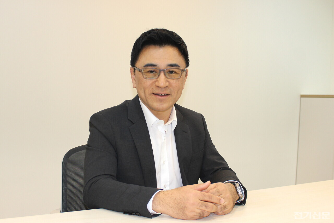 김정욱 GS차지비 대표 [사진=오철 기자]