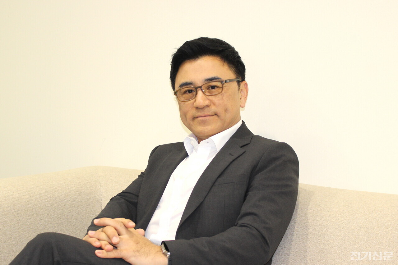 김정욱 GS차지비 대표 [사진=오철 기자]