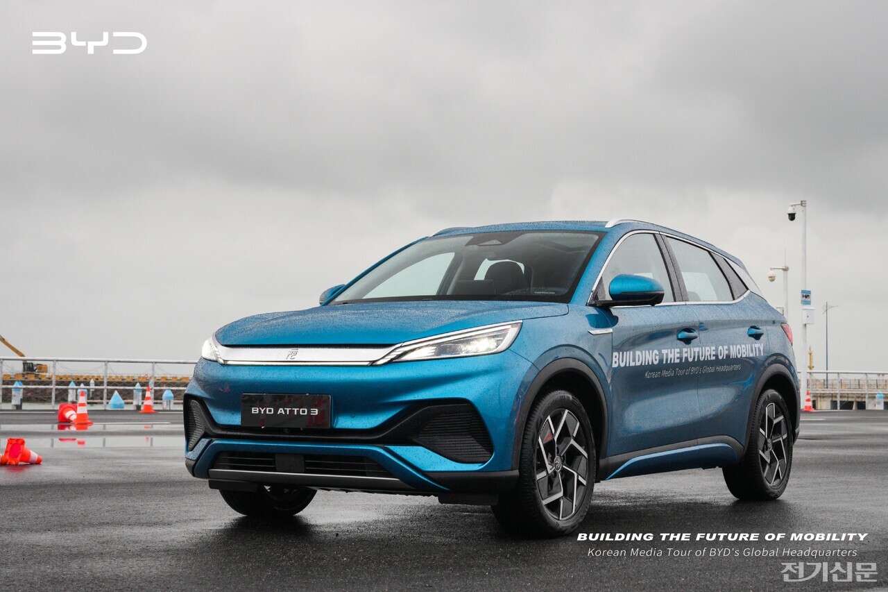 BYD의 소형 전기 SUV ATTO 3 [사진=BYD 코리아]