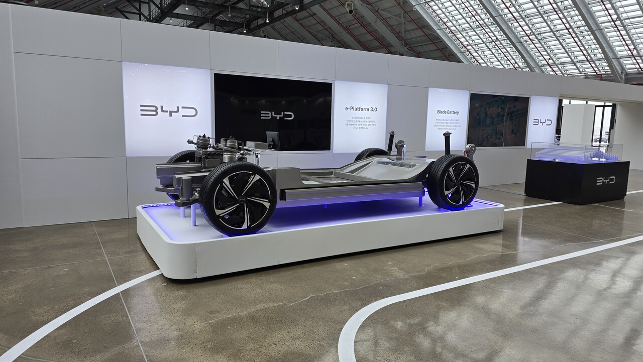 BYD e플랫폼 3.0 [사진=김재웅기자]