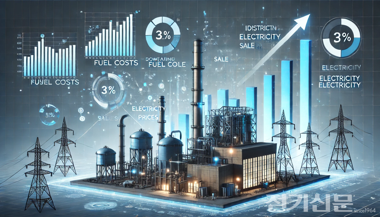 산업단지 내 구역전기 사업의 경제성이 점차 개선되고 있다.[사진=챗GPT 4o 생성]