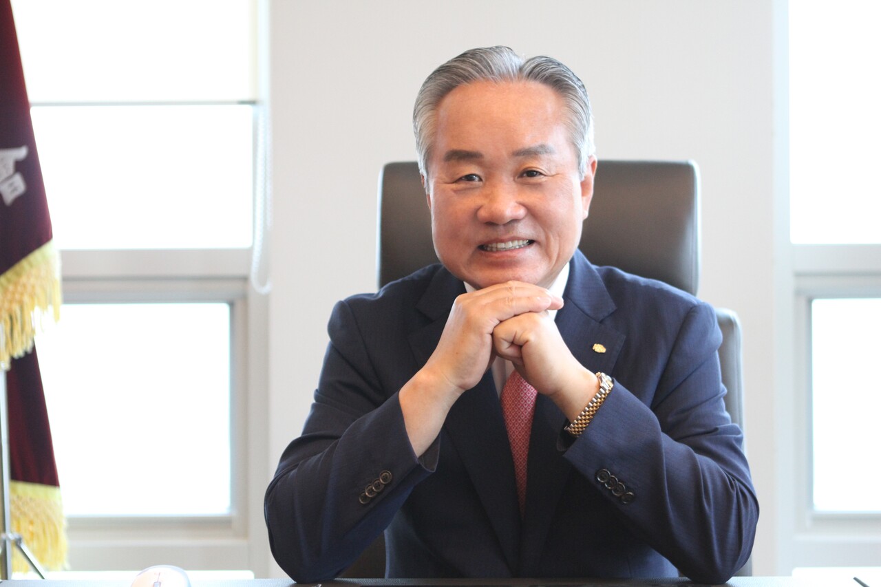 장현우 한국전기공사협회 회장이 '전력망 확충 특별법'의 국회 통과를 환영했다. [사진=전기공사협회]