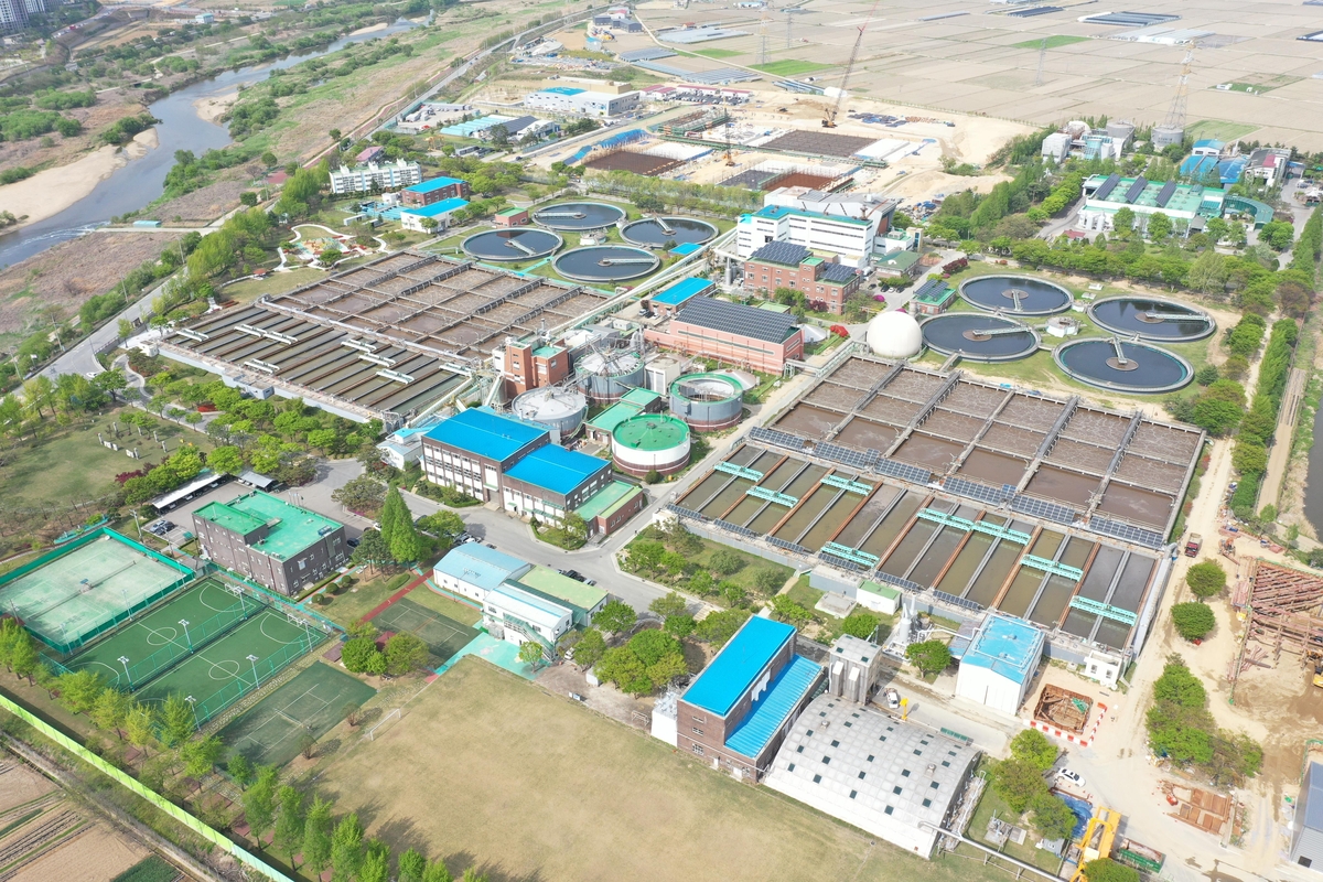 에코비트워터의 청주하수사업소 전경. [제공=에코비트]
