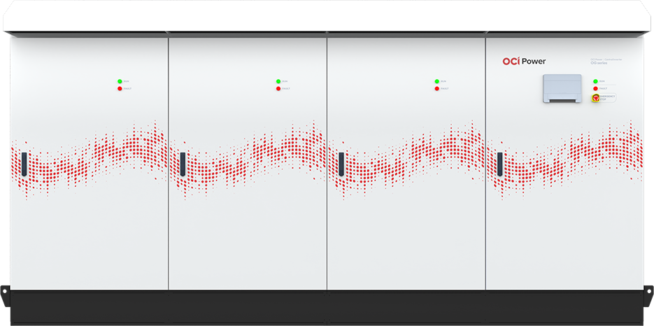 OCI파워 차세대 초고효율 센트럴 인버터 OG4400. [제공=OCI파워]