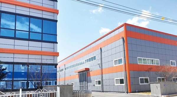 지투파워의 화성 본사 전경.