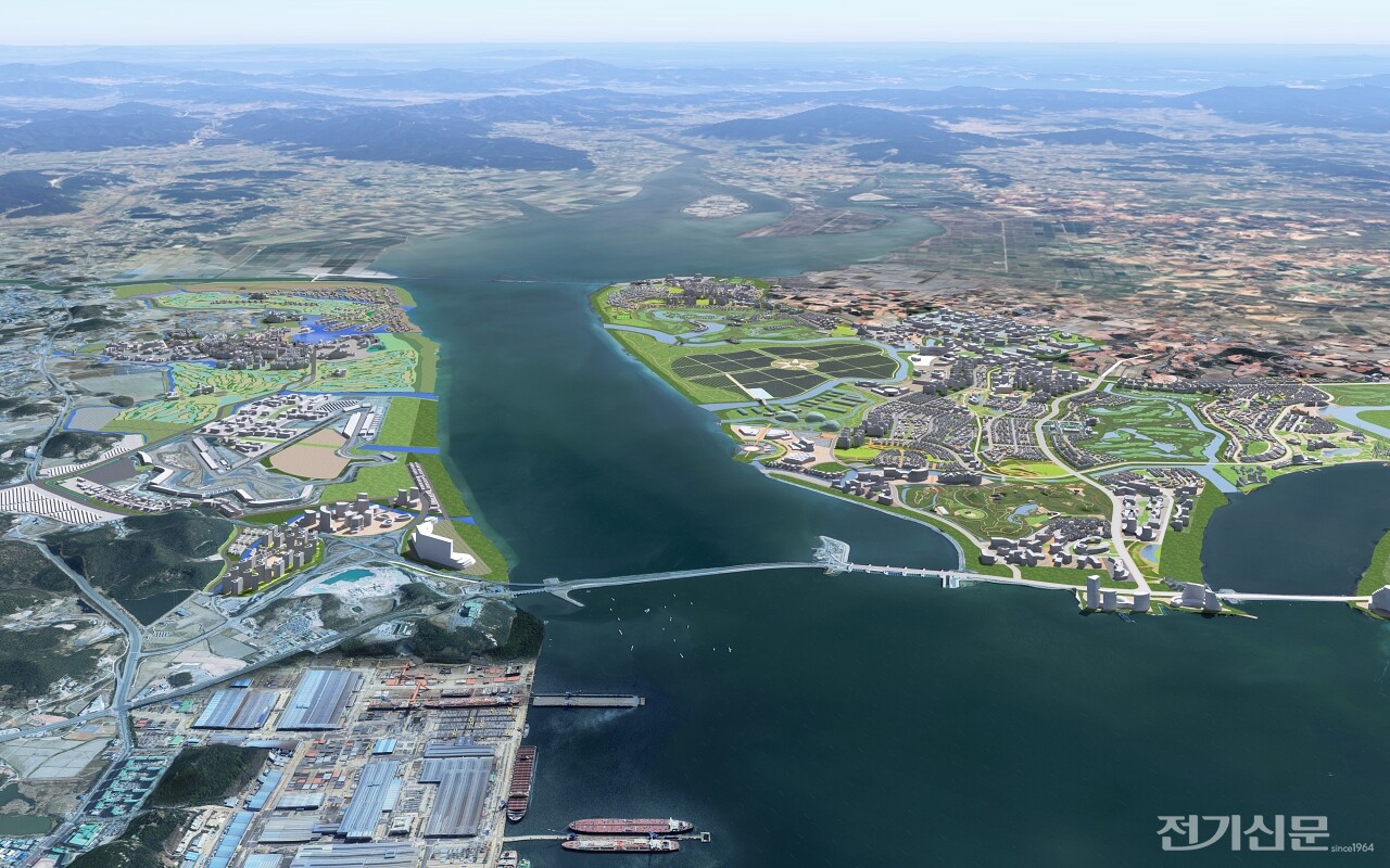 전남 해남군 솔라시도 기업도시 조감도. [제공=해남군]