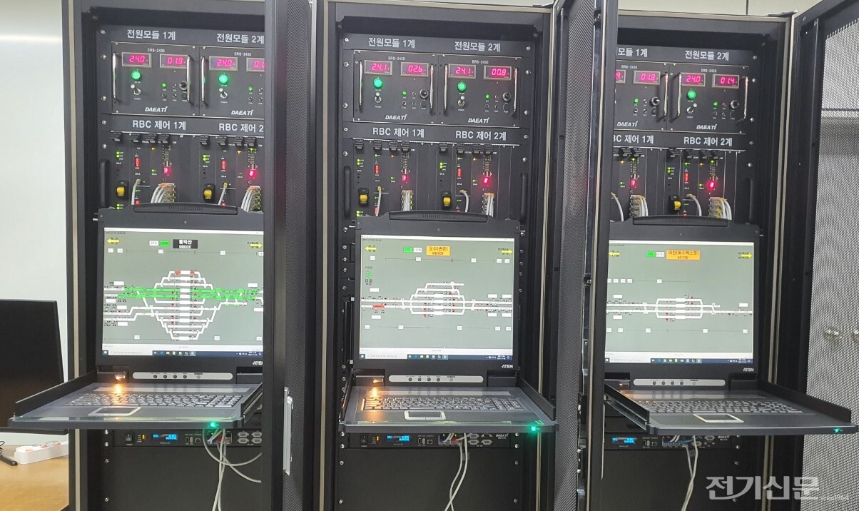 무선폐색센터(RBC)의 모습. [사진=국가철도공단]