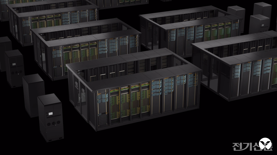 NVIDIA GB200 NVL72 시스템. [사진=버티브]