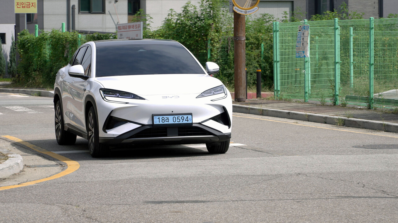 BYD 씨라이언7 [사진=김기민기자]