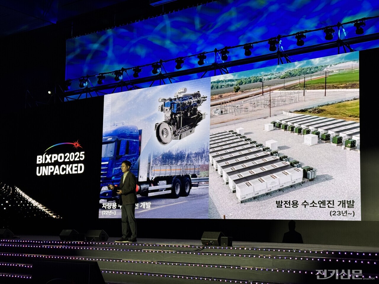 글로벌 기업과 유니콘이 참여한 ‘BIXPO Un-packed(신기술 공개 행사)’에서 AI, 반도체, 무탄소 에너지 등 첨단 혁신기술이 공개됐다. [사진=오승지 기자]