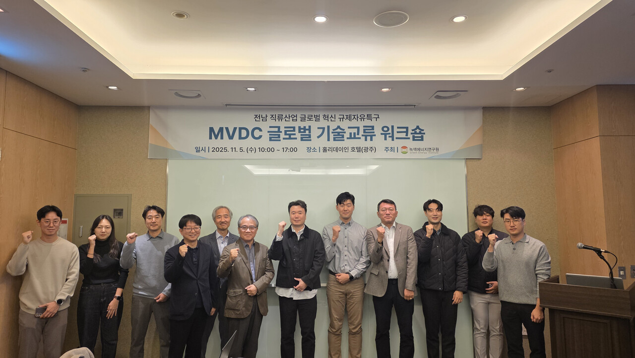 워크숍 참석자들이 단체 기념촬영을 하고 있다. [사진=김진후 기자]