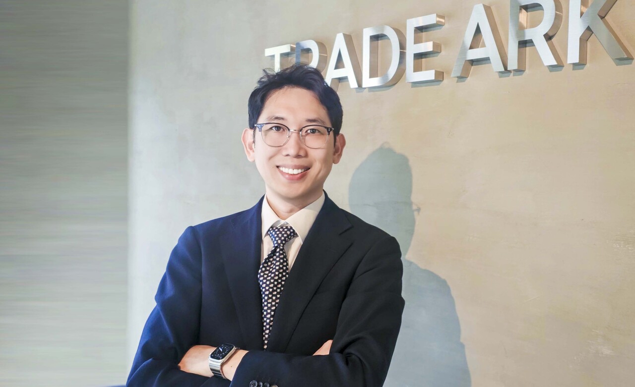 국내 최초 실물 기반 P2P 거래 플랫폼 '트레이드 아크'를 런칭한 정도현 세이퍼스 대표.[사진=윤정일 기자]