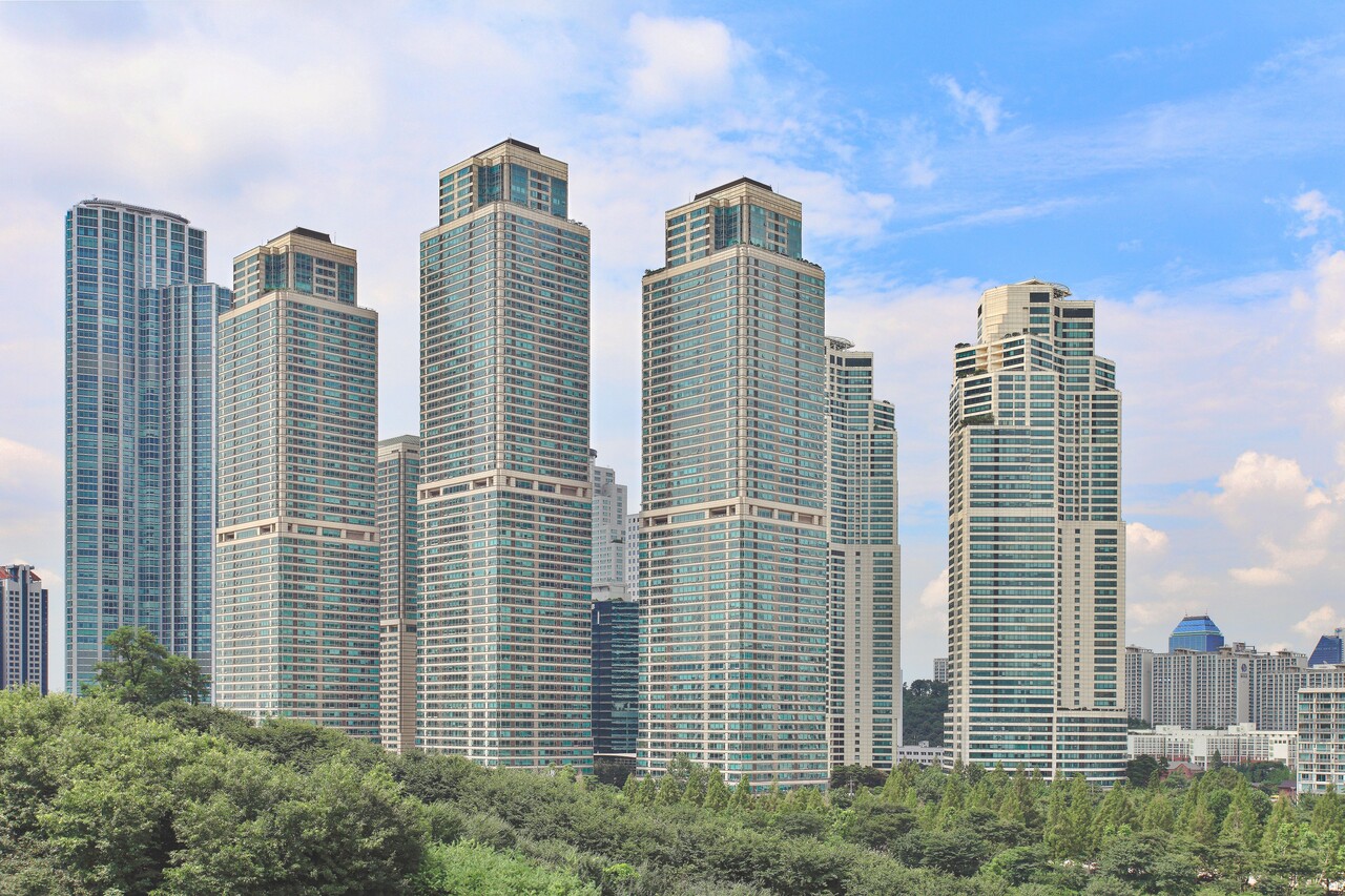 타워팰리스 1차 사진. [제공=티케이엘리베이터]