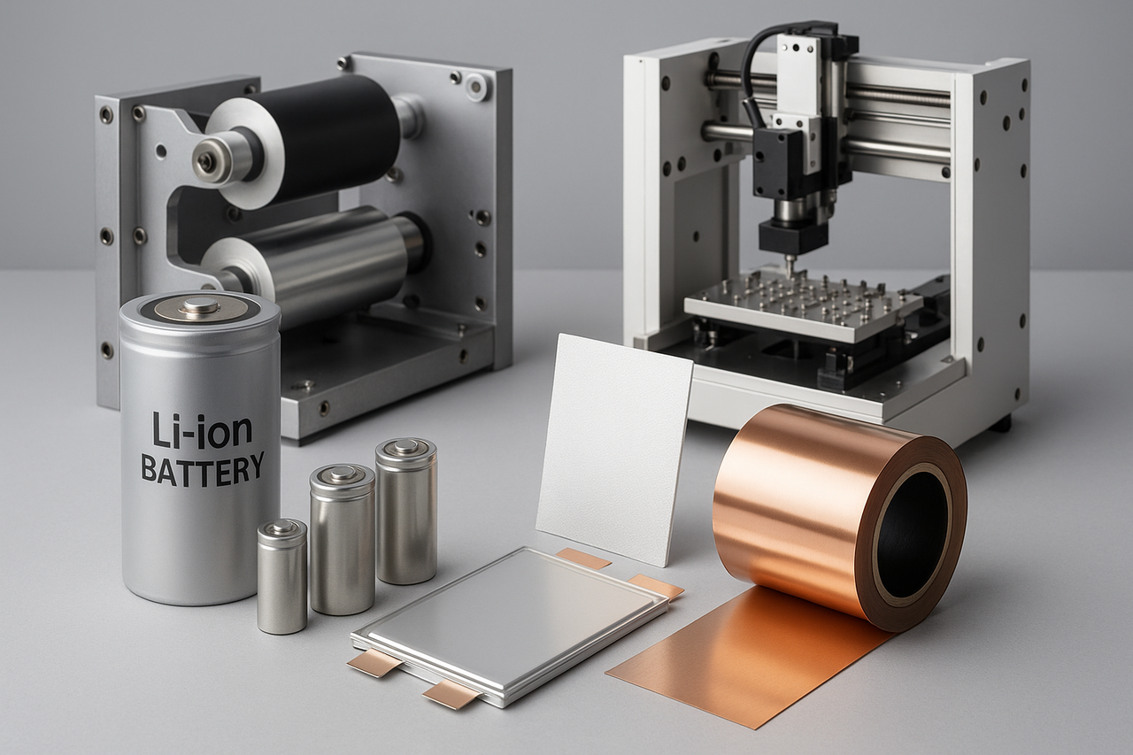 이차전지 소부장 산업 제품.[사진=챗GPT 생성]