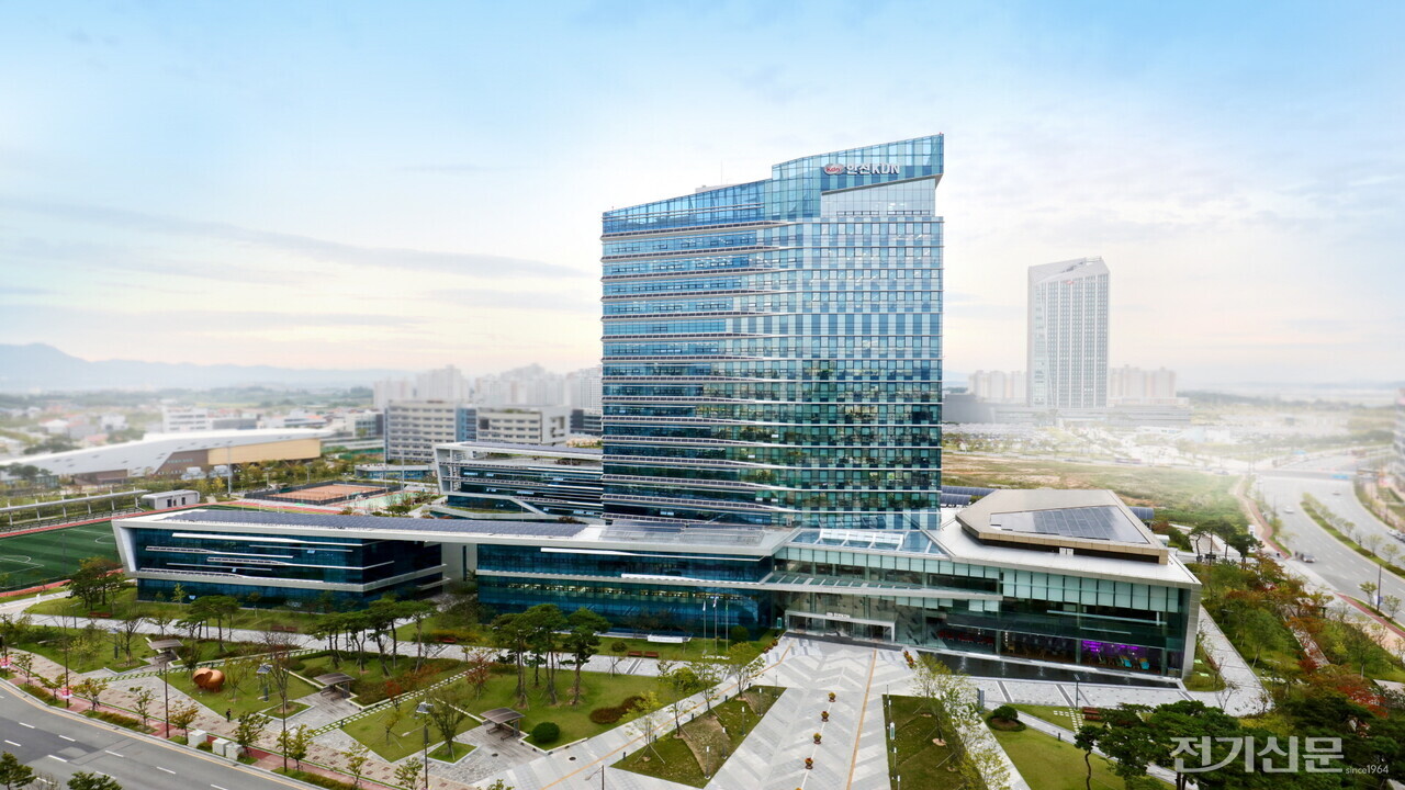 한전KDN 나주 본사 전경. [사진=한전KDN]